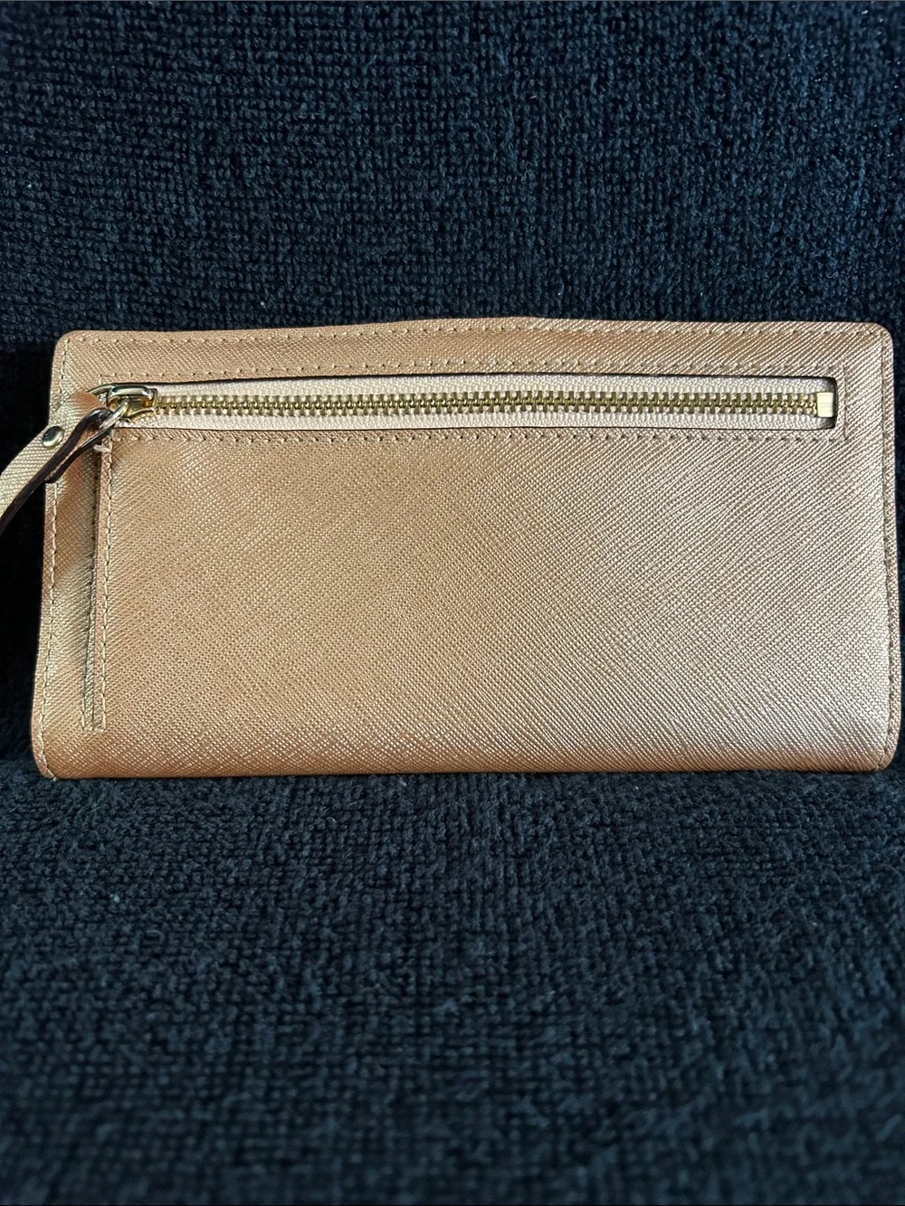 kate spade metallic saffiano